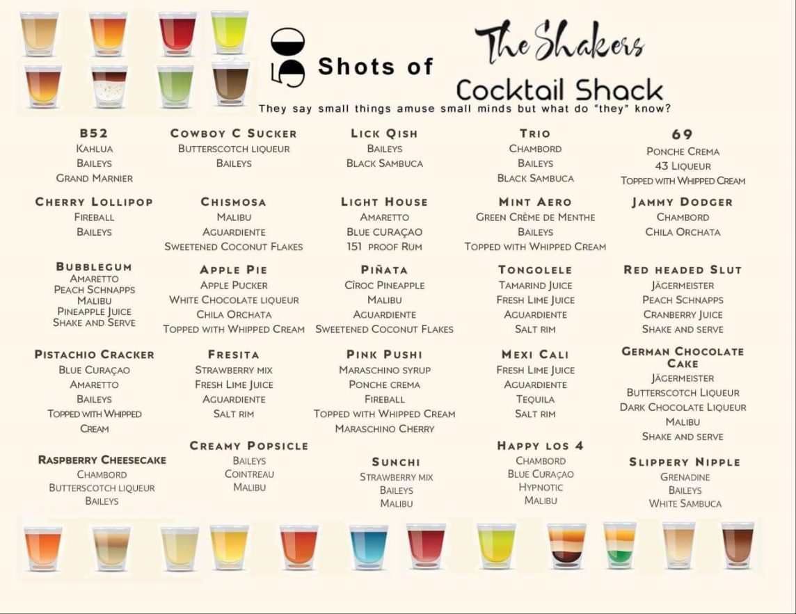 Shakers Cocktail Shack Aruba Best Cocktail Bar Aruba