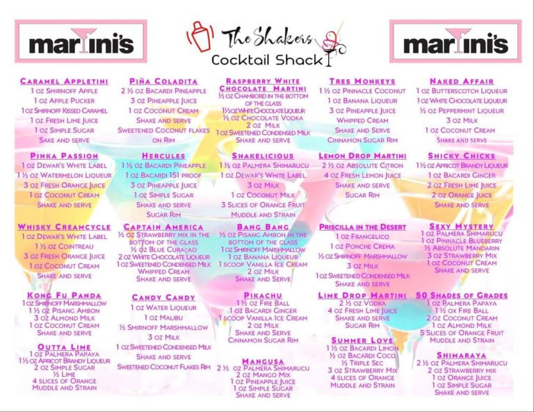 Shakers Cocktail Shack Aruba Best Cocktail Bar Aruba