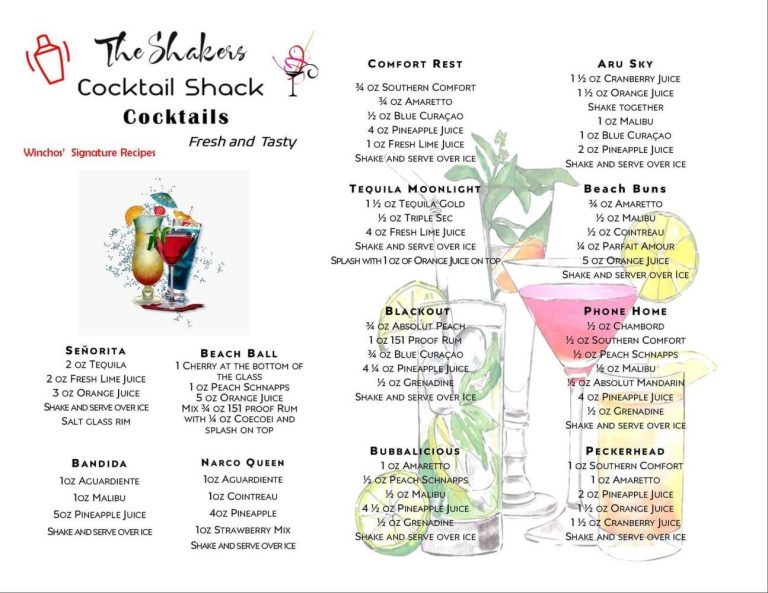 Shakers Cocktail Shack Aruba Best Cocktail Bar Aruba