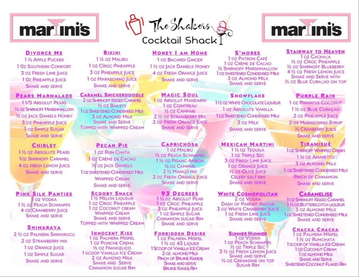 Shakers Cocktail Shack Aruba Best Cocktail Bar Aruba